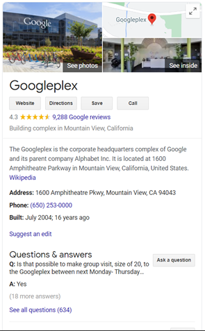 Googleplex