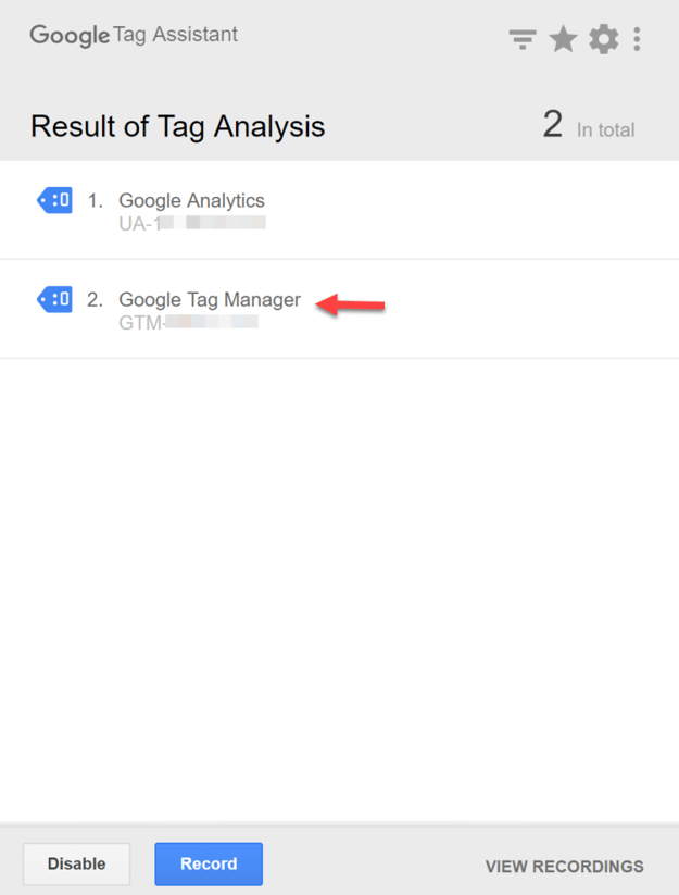 Verifying that GTM is Installed