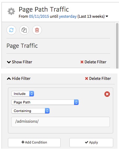 Filtering Data with Megalytic