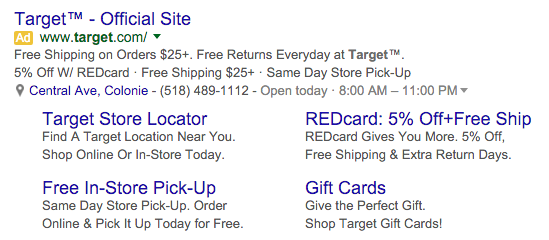 AdWords Click Types