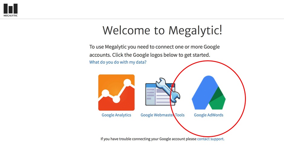 Connect to AdWords Account