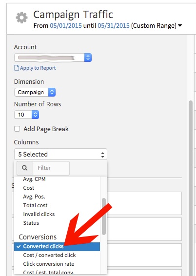Customize Megalytic Widget for Campaign Traffic