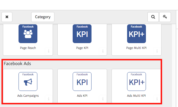 Facebook Ads Widgets