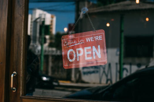 Store Open Sign