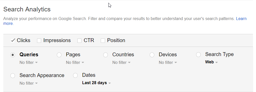 Search Analytics