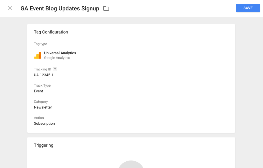 Google Tag Manager - Setup Google Analytics Event