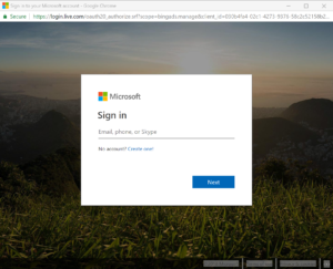 Sign In to Microsoft