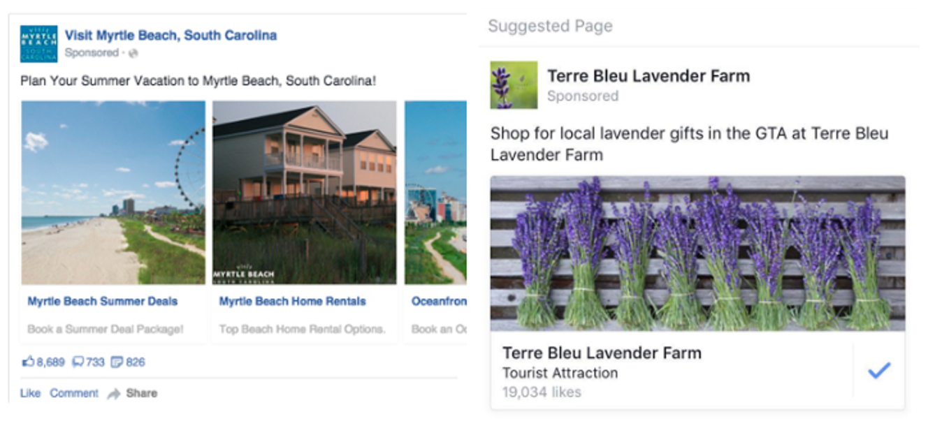 Travel Related Social Media Posts