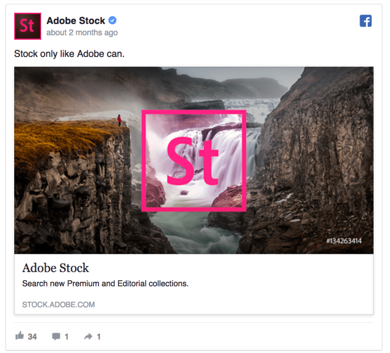 Facebook Ad With Great Creative