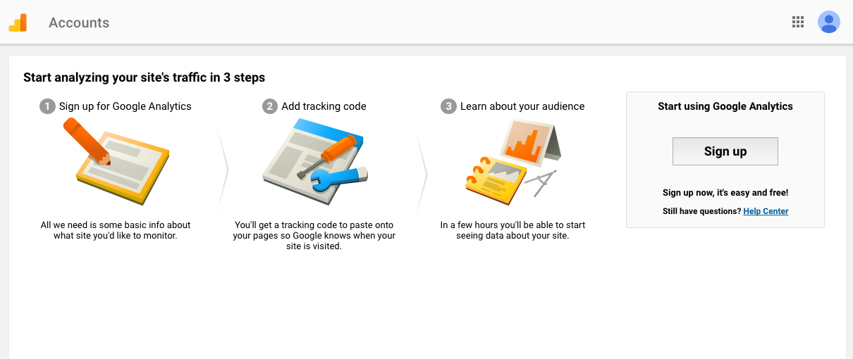 Google Analytics Setup Steps