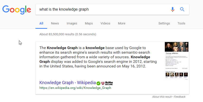 What is the Knowledge Graph