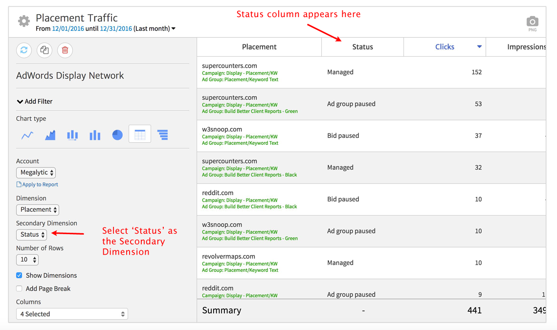 display-network-status
